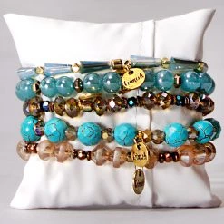 Erimish Frosted Wonderland Bracelet Stack