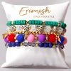 Erimish Accessories Mardi Gras Bracelet Stack
