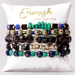 Erimish World Tour Midnight Masquerade Bracelet Stack