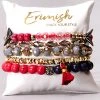 Erimish The Great Fantastic Peppermint Schnapps Bracelet Stack