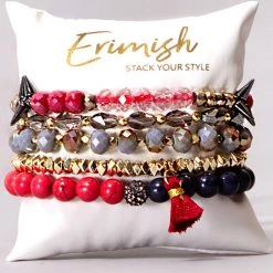 Erimish The Great Fantastic Peppermint Schnapps Bracelet Stack