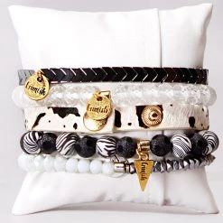 Erimish Rhinestone Cowgirl Bracelet Stack Accessories