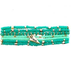 Erimish Into The Sky Lost In Jade Stacked Bracelet
