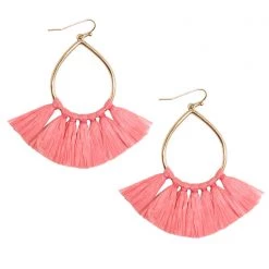 Erimish Paradise Cha Cha Earring In Coral