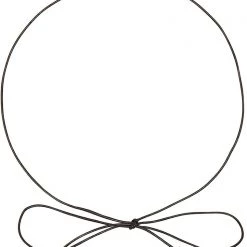 Fraiser Sterling Disco Fever Bowtie Stars Choker In Black Accessories