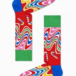 Happy Socks Psychedelic Candy Cane Socks Gift Box Set The Great Fantastic