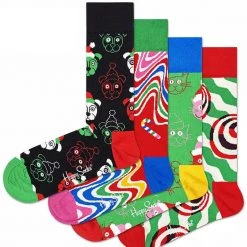 Happy Socks Psychedelic Candy Cane Socks Gift Box Set The Great Fantastic