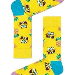 Happy Socks The Great Fantastic X Spongebob 6PK Socks Gift Set 12 Happy Socks The Great Fantastic X Spongebob 6PK Socks Gift Set