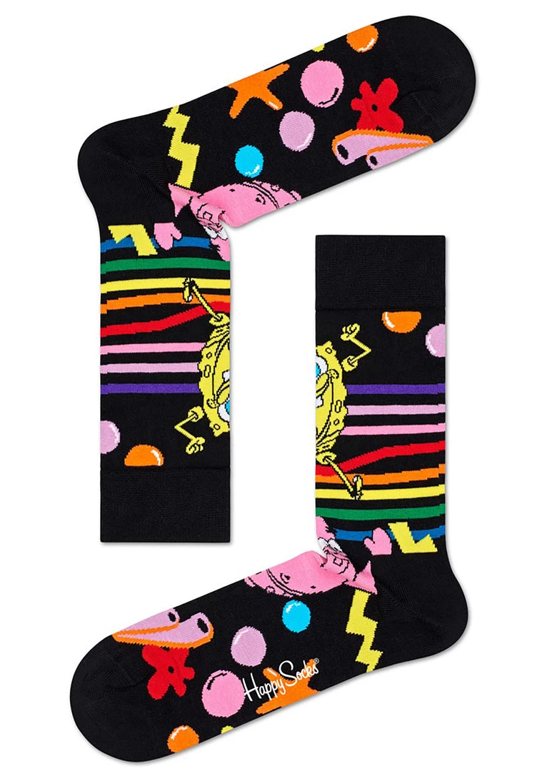 Happy Socks The Great Fantastic X Spongebob 6PK Socks Gift Set 6 Happy Socks The Great Fantastic X Spongebob 6PK Socks Gift Set