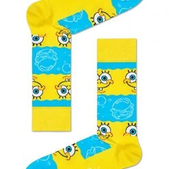 Happy Socks The Great Fantastic X Spongebob 6PK Socks Gift Set 14 Happy Socks The Great Fantastic X Spongebob 6PK Socks Gift Set