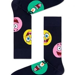 Happy Socks The Great Fantastic X Spongebob 6PK Socks Gift Set 16 Happy Socks The Great Fantastic X Spongebob 6PK Socks Gift Set