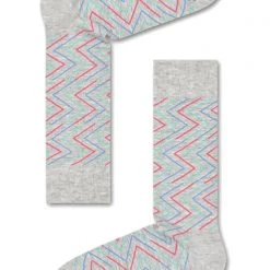 Happy Socks Accessories Ziggy Socks In Pink/Blue