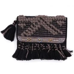 HIPANEMA X AMENAPIH Philly Woven Clutch Purse
