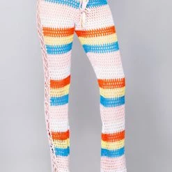 Hot & Delicious Women's Festival Afternoon Delight Crochet Bottoms