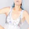 Hot & Delicious Galactic Angel Holographic Harness Top