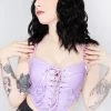 Hot & Delicious Tea Room Cinema Kawaii Crush Latex Corset Top