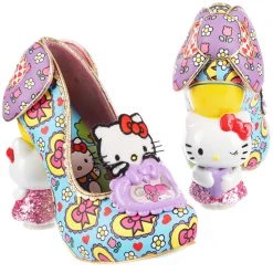 Irregular Choice X Sanrio Star Of The Show High Heels In Purple Blue
