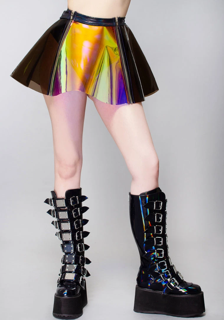 J Valentine World Tour Brimstone Shade Vinyl Zipper Skirt 3 J Valentine World Tour Brimstone Shade Vinyl Zipper Skirt