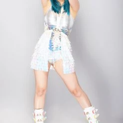 J Valentine LASR Exclusives X LASR Exclusive Feisty Unicorn Blade Sequin Harness Short Gypsy Skirt 7 J Valentine LASR Exclusives X LASR Exclusive Feisty Unicorn Blade Sequin Harness Short Gypsy Skirt