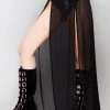 J Valentine Night Moves Gypsy Skirt In Black