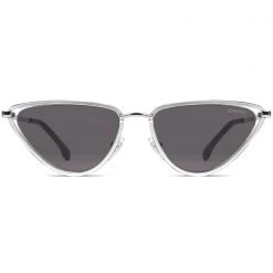 KOMONO Gigi Sunglasses In Silver/Smoke