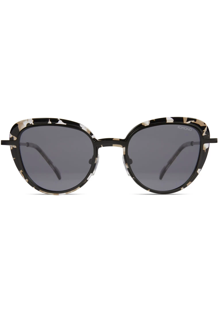 KOMONO CRAFTED London Sunglasses In Clear/Demi Accessories 4 KOMONO CRAFTED London Sunglasses In Clear/Demi Accessories