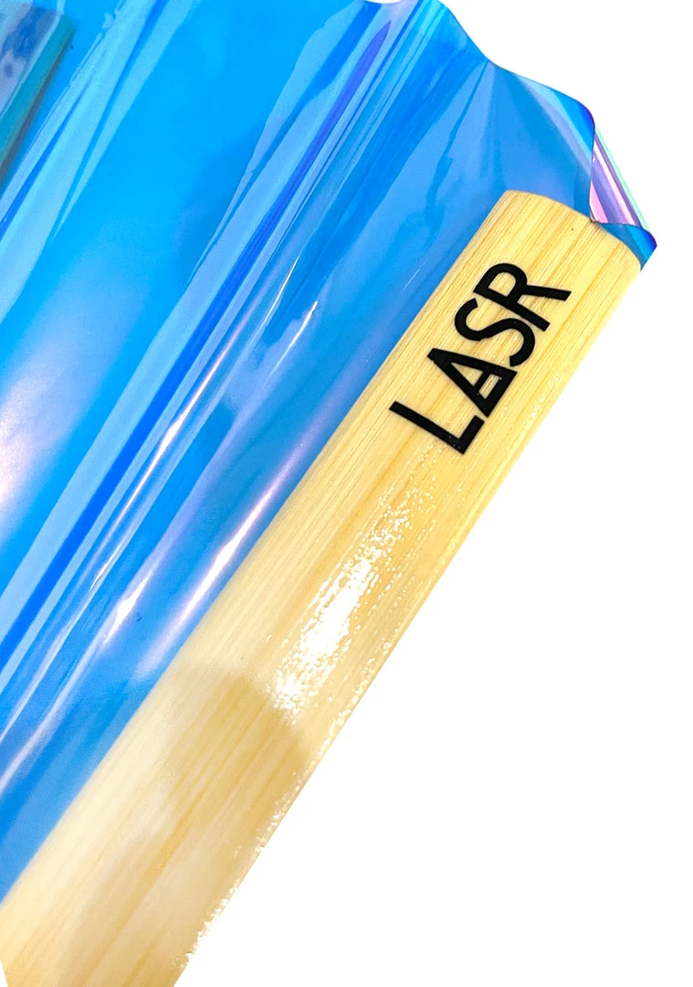 LASR Dreamscape Iridescent Fluid Rave Fan New 6 LASR Dreamscape Iridescent Fluid Rave Fan New