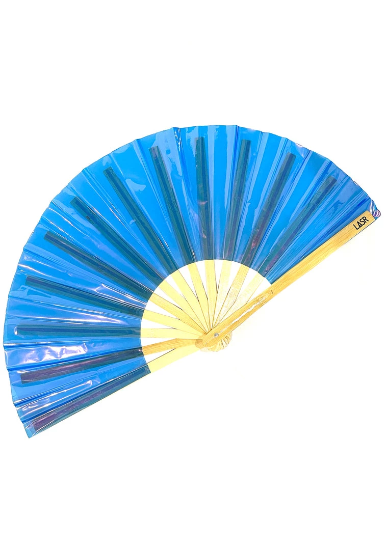 LASR Dreamscape Iridescent Fluid Rave Fan New 4 LASR Dreamscape Iridescent Fluid Rave Fan New