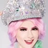 LASR Find Your Harmony Sequin Captain Hat