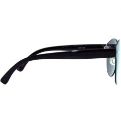 LASR Accessories Gimmie Space Reflective Sunglasses In Orange/Green Mirror