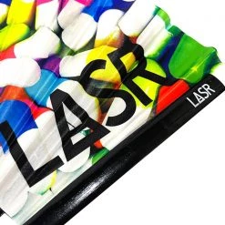 LASR New Happy Pills UV Reactive Rave Fan