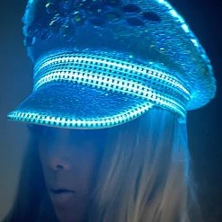 LASR Ice Doll Light Up Captain Hat