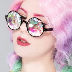 LASR Sub Dimension Kaleidoscope Rave Sunglasses World Tour