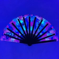 LASR Sugar High Gummy Bear UV Reactive Rave Fan 14 LASR Sugar High Gummy Bear UV Reactive Rave Fan