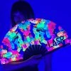 LASR Sugar High Gummy Bear UV Reactive Rave Fan