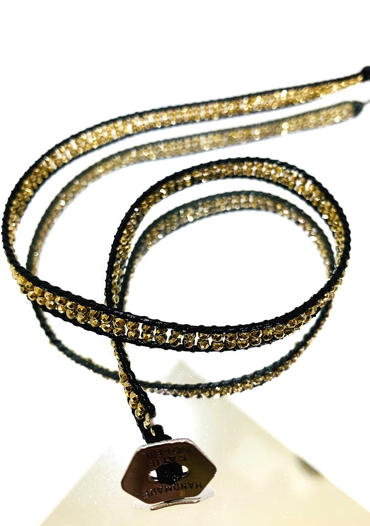 LA Style Rush X Katie Soleil Glory Double Wrap Beaded Bracelet 3 LA Style Rush X Katie Soleil Glory Double Wrap Beaded Bracelet