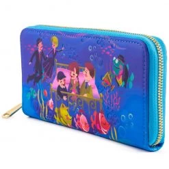 Loungefly Tea Room Cinema X Disney Bedknobs And Broomsticks Underwater Zip Around Wallet