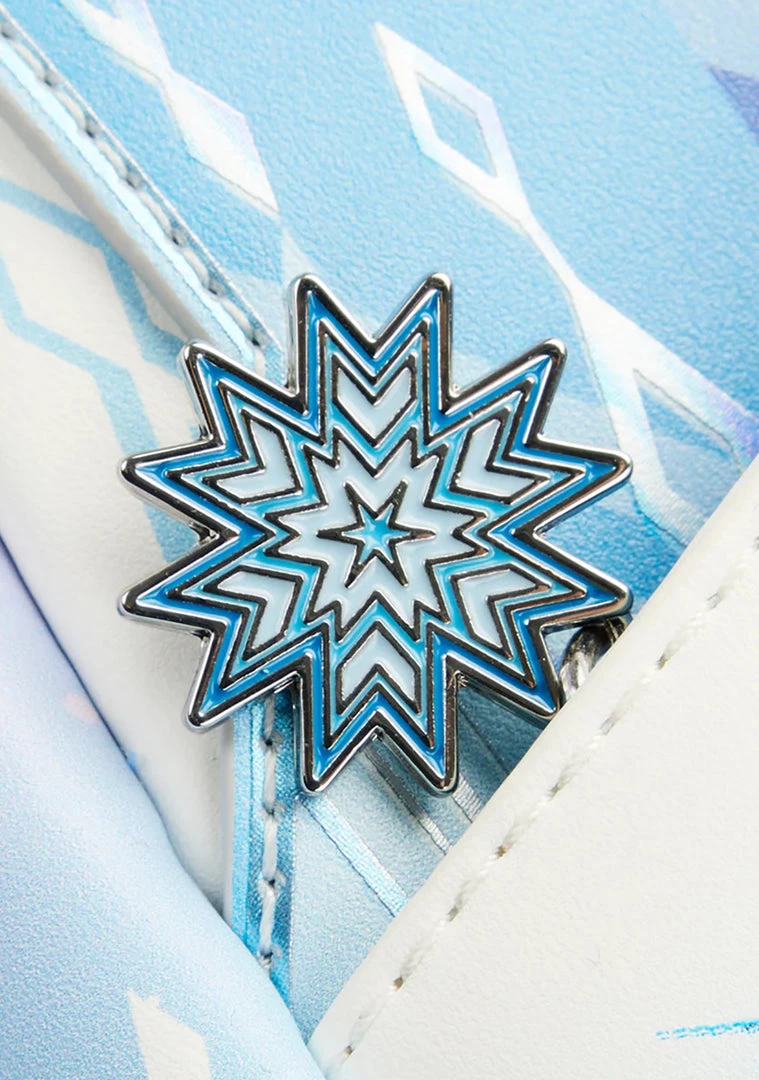 Loungefly X Disney Frozen Princess Castle Mini Backpack New 8 Loungefly X Disney Frozen Princess Castle Mini Backpack New