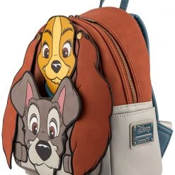 Loungefly X Disney Lady And The Tramp Cosplay Mini Backpack Tea Room Cinema 10 Loungefly X Disney Lady And The Tramp Cosplay Mini Backpack Tea Room Cinema