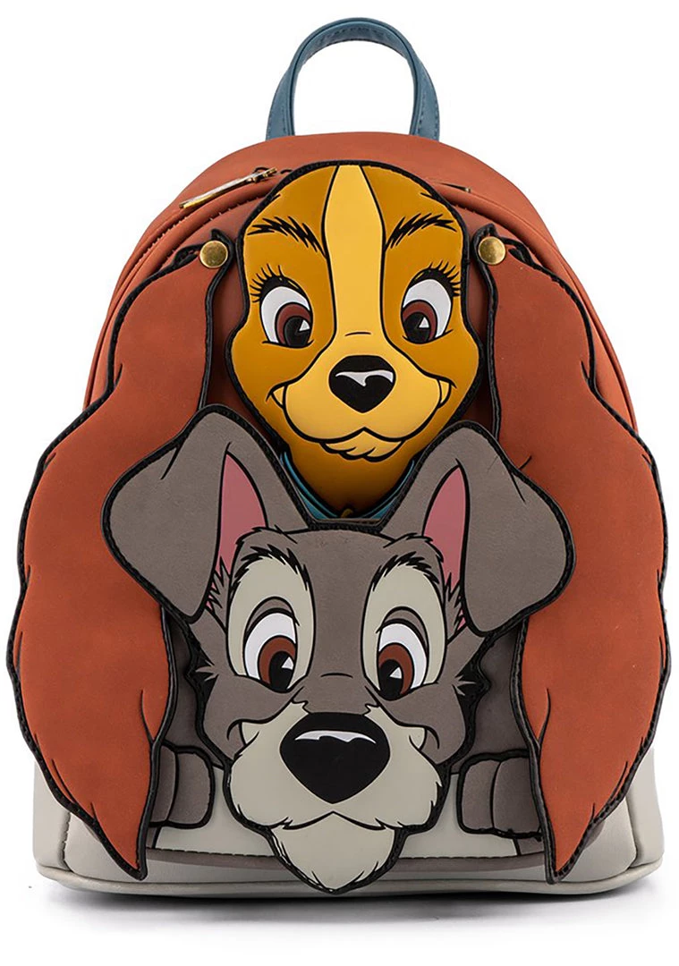 Loungefly X Disney Lady And The Tramp Cosplay Mini Backpack Tea Room Cinema 4 Loungefly X Disney Lady And The Tramp Cosplay Mini Backpack Tea Room Cinema