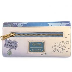 Loungefly Tea Room Cinema X Disney Lady And The Tramp Wet Cement Flap Wallet