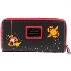 Loungefly Tea Room Cinema X Disney Villains Jafar Scene Zip Around Wallet