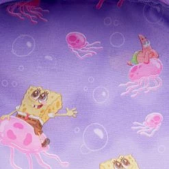Loungefly X Nickelodeon Spongebob Pastel Jellyfishing Mini Backpack New