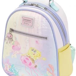 Loungefly X Nickelodeon Spongebob Pastel Jellyfishing Mini Backpack New