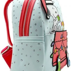 Loungefly The Great Fantastic X Peanuts Snoopy & Woodstock Gift Giving Mini Backpack