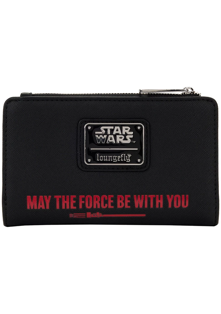 Loungefly X Star Wars Prequel Trilogy Flap Wallet 6 Loungefly X Star Wars Prequel Trilogy Flap Wallet