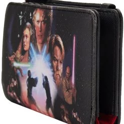 Loungefly X Star Wars Prequel Trilogy Flap Wallet 9 Loungefly X Star Wars Prequel Trilogy Flap Wallet