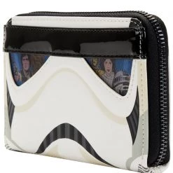 Loungefly X Star Wars Stormtrooper Lenticular Zip Around Wallet 9 Loungefly X Star Wars Stormtrooper Lenticular Zip Around Wallet
