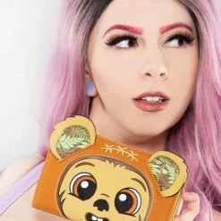 Loungefly X Star Wars Wicket Cosplay Flap Wallet Bags