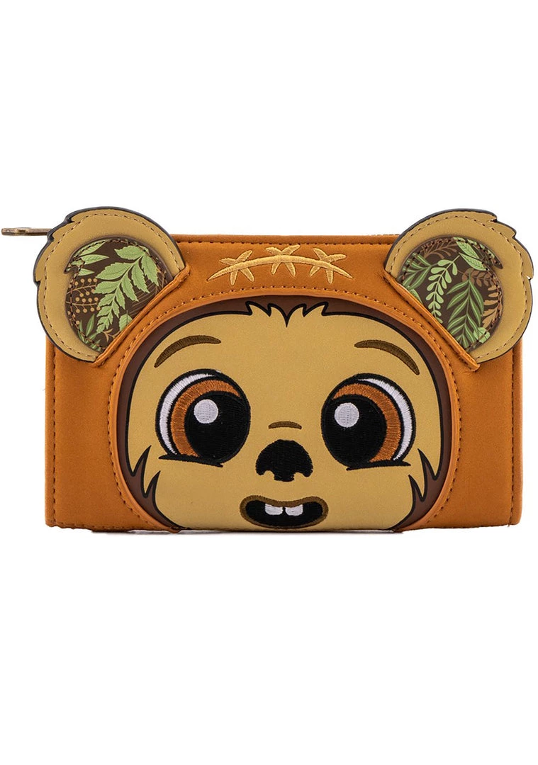 Loungefly X Star Wars Wicket Cosplay Flap Wallet Bags 4 Loungefly X Star Wars Wicket Cosplay Flap Wallet Bags